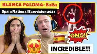 Blanca Paloma - Eaea | Spain National Final Performance | Eurovision 2023 REACTION 🇪🇸