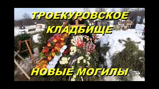 Троекуровское кладбище/  Новые могилы