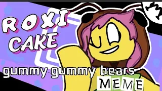 Roxicake game// gummy gummy bears//roblox//animation