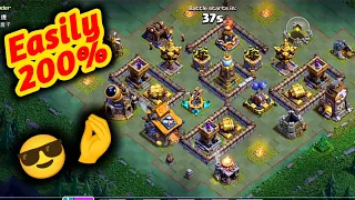 Builder hall 10 best attack strategy - Easily 200% - Builder Base 2.0 - Clash of clans (BH10) coc