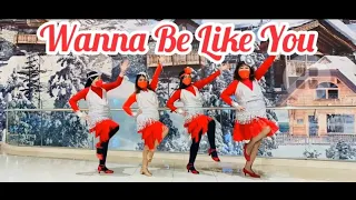 Wanna be like you - Swing City Line Dance/ Demo by DAVENZA LD