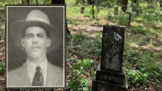 He Died In 1917 Of Pneumonia After 3 Months In The Army | Shady Grove Baptist Graveyard