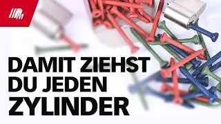 Mit diesen Schrauben ziehst du jeden Zylinder 🚪 Türöffnung mit Zugschrauben