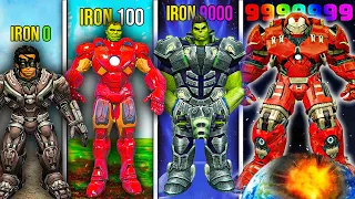 Upgrading HULK To IRON MAN HULK In GTA 5!