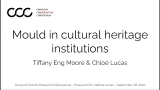 Mould in cultural heritage institutions [CC]