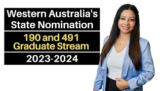 Western Australia’s State Nomination 190 and 491 - Graduate Stream 2023-2024
