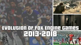 Evolution of Fox Engine Games 2013-2018
