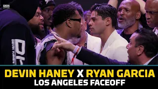 Devin Haney, Ryan Garcia Face Off After Unhinged LA Presser | MMA Fighting