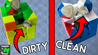 How to Clean Your Rubik's Cube (MAKE YOUR CUBE BETTER) - Rubik's Cube Cleaning Tutorial