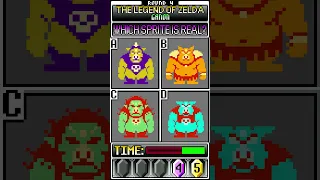 Which Sprite Is REAL? The Legend of Zelda (NES) Edition #shorts