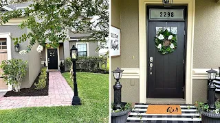 Curb Appeal & Front Porch Makeover on a Budget: 7 Easy Ideas!