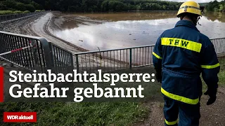 Hochwasser NRW: Steinbachtalsperre ist sicher | WDR aktuell
