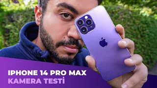 8 ASGARİ ÜCRET EDEN iPHONE 14 PRO MAX - (Detaylı Kamera Testi)