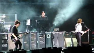 Paul McCartney with Billy Joel- Yankee Stadium-I Saw Her Standing There.