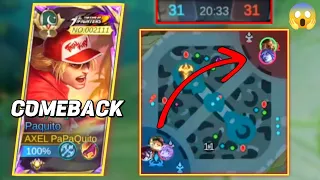 DO THIS PUSH TRICK IF YOU ARE LOSING BADLY IN SOLO RANK | PAQUITO INTENSE GAMEPLAY | MLBB