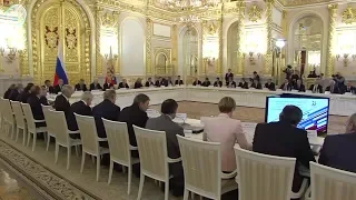 Владимир Путин провёл совместное заседание президиума Госсовета и Совета по науке и образованию