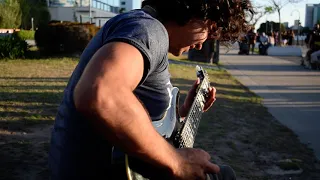 Don't Cry - Damian Salazar - Guns N' Roses Electric Guitar Cover - ON THE STREET