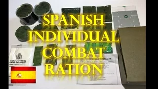 Spanish Individual Armed Forces Combat Ration Lunch Review