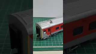 LHB coach model in HO scale #indiantrains #craft