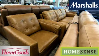 MARSHALLS HOMEGOODS HOME SENSE FURNITURE SOFAS ARMCHAIRS SHOP WITH ME SHOPPING STORE WALK THROUGH