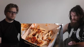 DAD EATS BLAZIN HOT WINGS FOR $1000 REACTION!!!