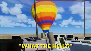 Best HOT AIR BALLOON Moments in Flight Simulator X (Multiplayer)