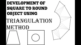 Development of Square To Round Top Using Triangulation Method