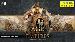 Age of Empires: DE | Glory of Greece | Alexander the Great [Hardest] [Fast Play] [1080P HD]