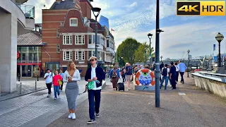 London Autumn Walk 🍁 Stroll from Tower Bridge to Southbank [4K HDR]