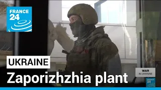 Ukraine's nuclear chief calls for military-free zone at Zaporizhzhia plant • FRANCE 24 English