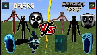 Doors 2 Entities [YuriegazoPH] VS Doors Monsters [Sus Playz, Someone Weird]