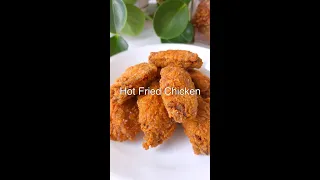 Deliciously easy Hot Fried Chicken w/ Spicy Korean Honey Mustard