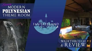 Luxury Modern Polynesian Theme Room at The Fantasyland Hotel WEM - Best Edmonton Mall