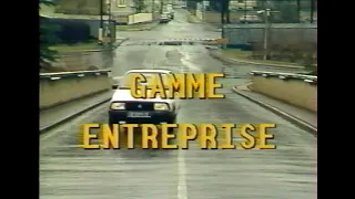 Gamme Citroën Entreprise 1986