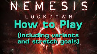 How to Play Nemesis Lockdown (with variants & expansions)