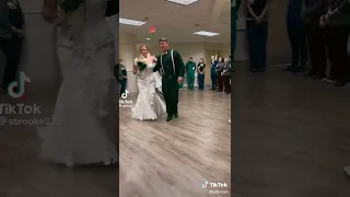 Fiance Of Shot Officer Walks Down Hospital Aisle On Would-Be Wedding Day