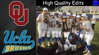 WCWS Game 2 Highlights 2019 | #1 Oklahoma vs #2 UCLA