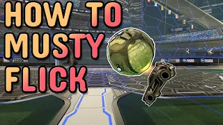 Rocket League - MUSTY FLICK TUTORIAL (somewhat complicated)