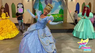 Show Infantil Princesas Disney (parte 01) con Estrellas Mágicas - Mágicamente Divertido!!!