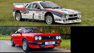 Lancia 037 Group-B '83 WRC winning car & Beta VX on-road review. Greatest supercharged Lancias ever