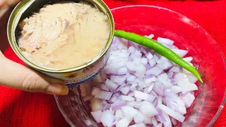 White meat tuna .🤔 New Recipe|| please subscribe