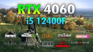 RTX 4060 + i5 12400F : Test in 8 Games