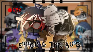 Sans AU’s React: Ink & Error AU’s (+skit beforehand) || Ft. Stretch