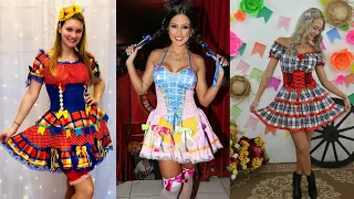 +50 IDEIAS VESTIDOS DE FESTA JUNINA/ IDEIAS DE VESTIDOS PARA FESTA JUNINA