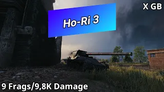 Ho-Ri 3 (9 Frags/9,8K Damage) Grand Battle | World of Tanks