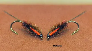 Fly Tying a Diawl Bach by Mak