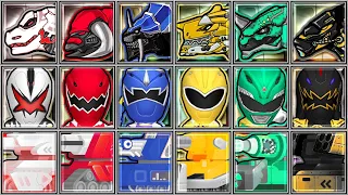 Dino Thunder + Tank Stars + Dino Robot Corps - T-Rex/Stegosaurus/Euoplo/Parasau/Leopard