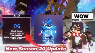 New Skyblock Season 20 VIP Spoiler Skyblock!! (Blockman Go)