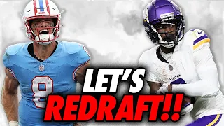 Redrafting the 2023 NFL Draft!! | Will Levis to New England?! | NFL Redraft