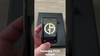 Samsung P520 Giorgio Armani Startup and shutdown